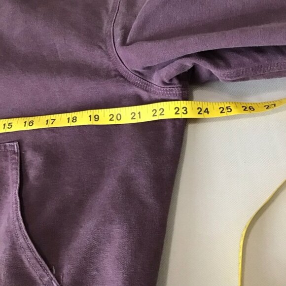 Carhartt Distressed Plum Hooded Jacket - Picture 12 of 13